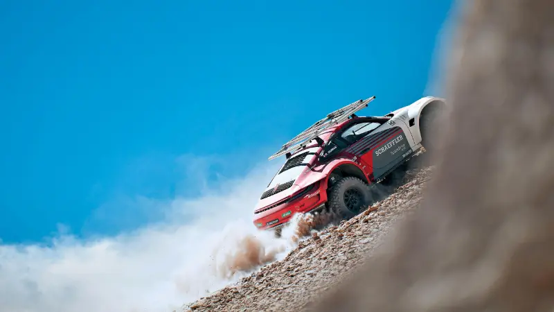 La Porsche 911 en tout mode tout terrain