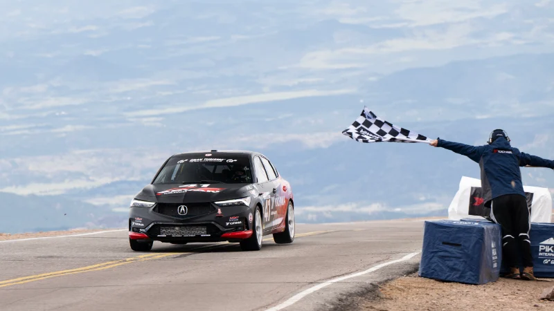 Acura Integra A-Spec à l'arrivée