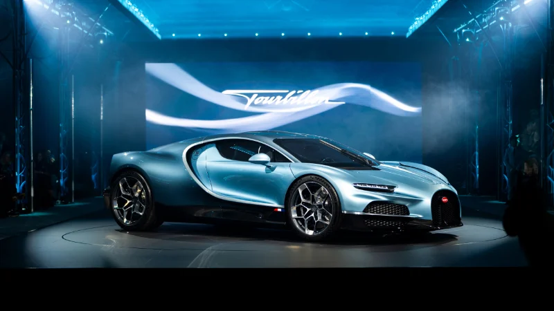 La Bugatti Tourbillon dévoilée sur scène à Molsheim