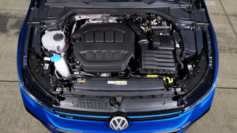 Moteur turbo de 2,0 litres de la Golf R 2024