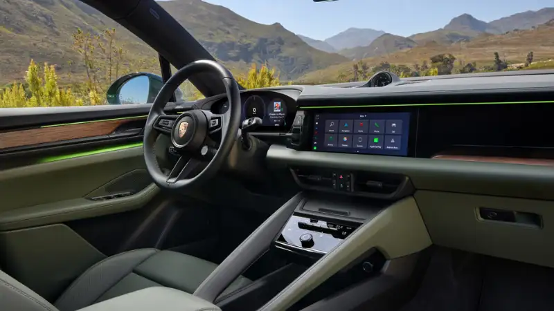 Intérieur du Porsche Macan 2024