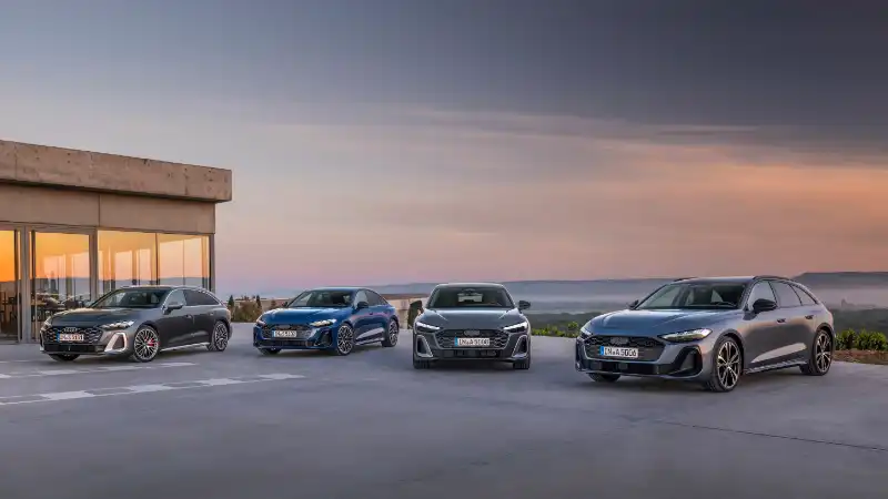 Audi A5 en différents modèles