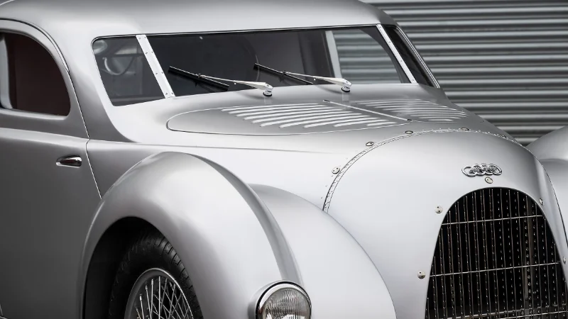 Vue avant de l'Auto Union Type 52