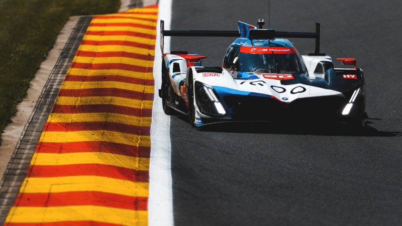 BMW M Hybrid V8 en action à Spa Francorchamps