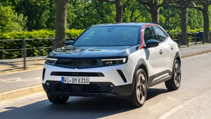 Nouvelle Opel Mokka Hybride sur la route