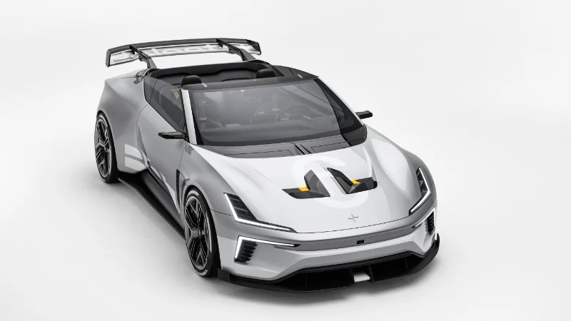 Polestar Concept BST décapotée au Goodwood Festival of Speed